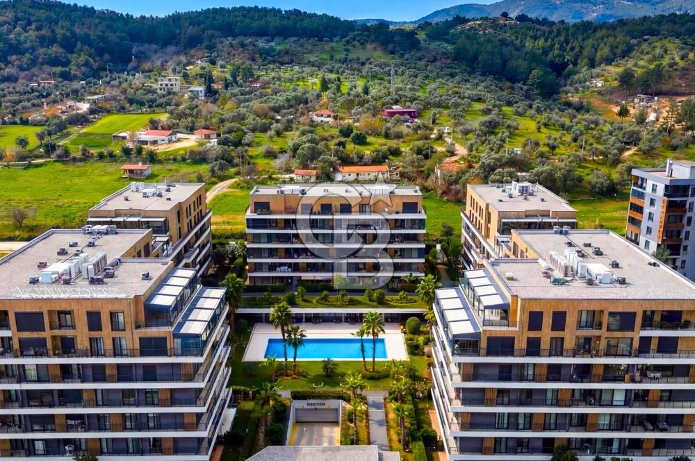 Gaziemir ARYOM KORU 1. Etap'ta 3+1 Bahçe Katı Satılık Daire