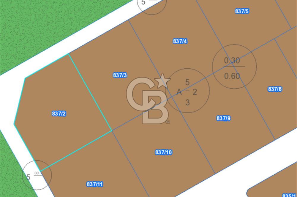 PURSAKLAR YEŞİLOVA'DA *770 m2* SATILIK KONUT İMARLI *KÖŞE* ARSA