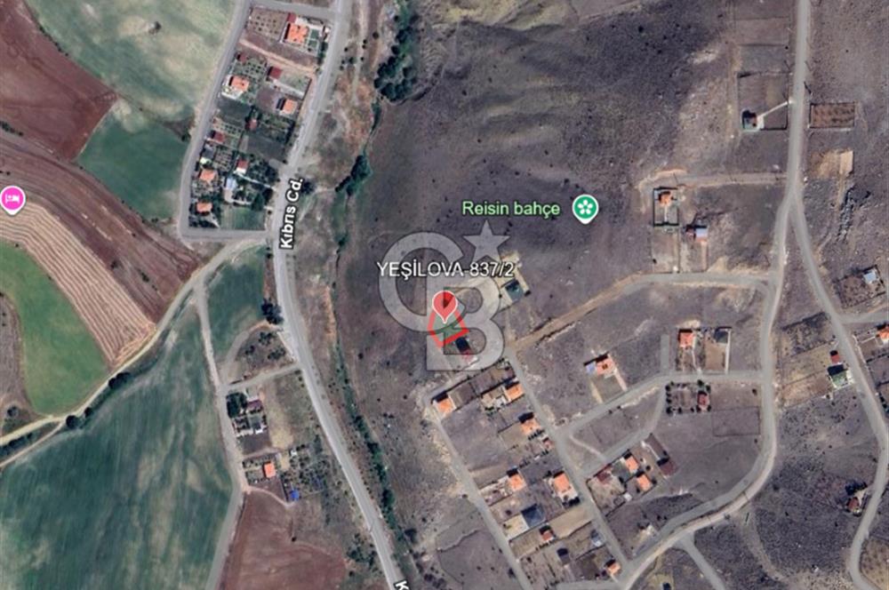 PURSAKLAR YEŞİLOVA'DA *770 m2* SATILIK KONUT İMARLI *KÖŞE* ARSA