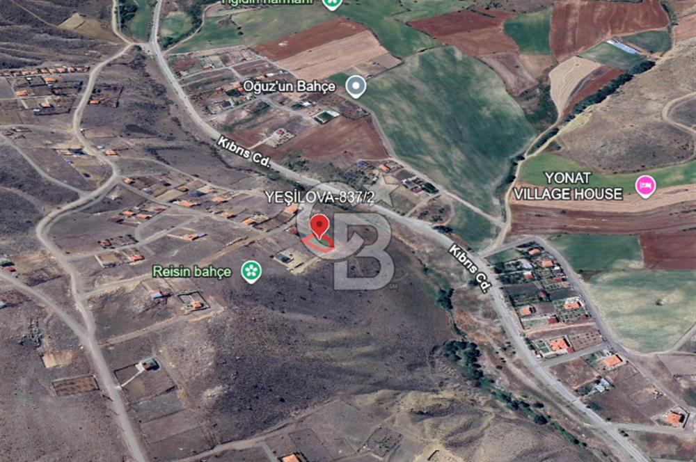 PURSAKLAR YEŞİLOVA'DA *770 m2* SATILIK KONUT İMARLI *KÖŞE* ARSA