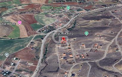 PURSAKLAR YEŞİLOVA'DA *770 m2* SATILIK KONUT İMARLI *KÖŞE* ARSA