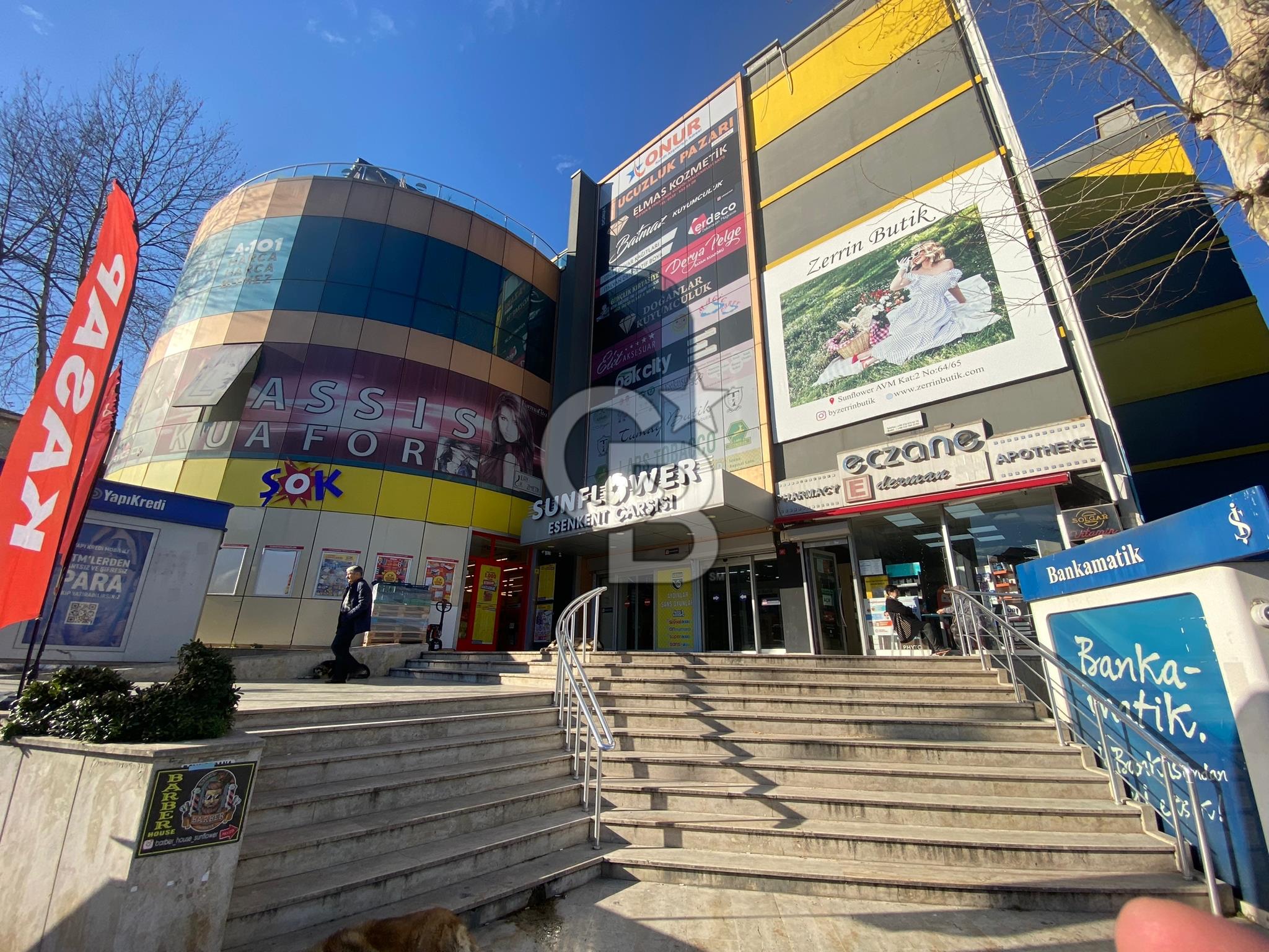 ESENKENT SUNFLOWER ÇARŞI İÇİNDE ÜST KAT 52 M2 DÜKKAN SATILIK