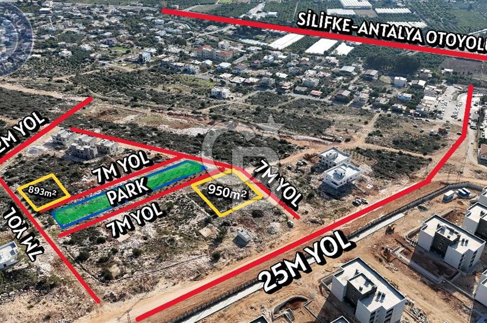 MERSİN- SİLİFKE-BURUNUCU SATILIK İMARLI ARSA