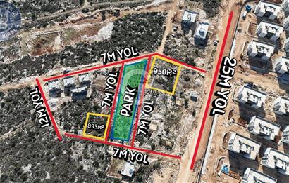 MERSİN- SİLİFKE-BURUNUCU SATILIK İMARLI ARSA