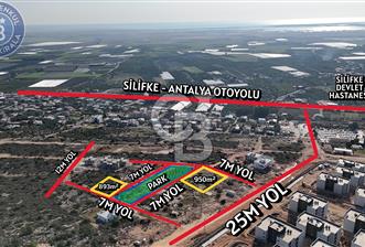 MERSİN- SİLİFKE-BURUNUCU SATILIK İMARLI ARSA - 1 - 326056