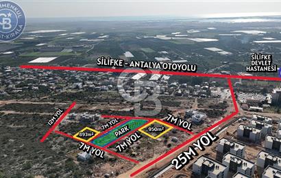 MERSİN- SİLİFKE-BURUNUCU SATILIK İMARLI ARSA