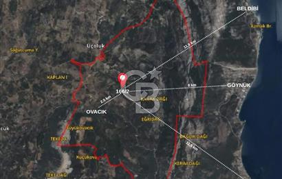Antalya Kemer Ovacık Köyünde Yatırımlık Satılık Arsa