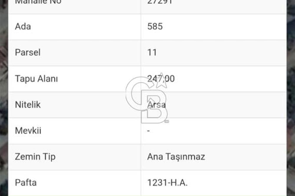 BAYINDIR YENİ MAH. SATILIK ARSA 247M2