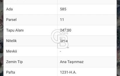 BAYINDIR YENİ MAH. SATILIK ARSA 247M2