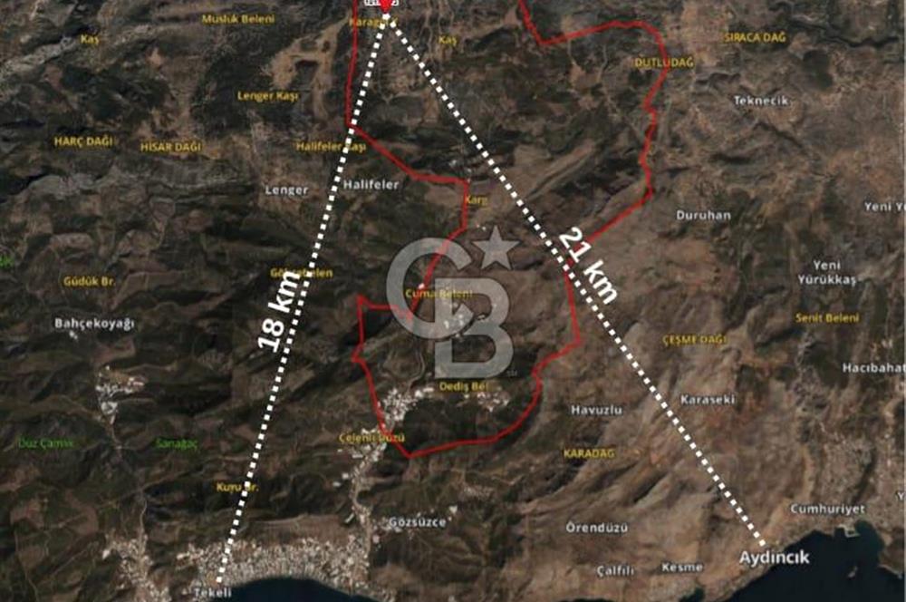 Mersin Aydıncık Pembecik Deliklitaş Mevkiinde Satılık Arsa