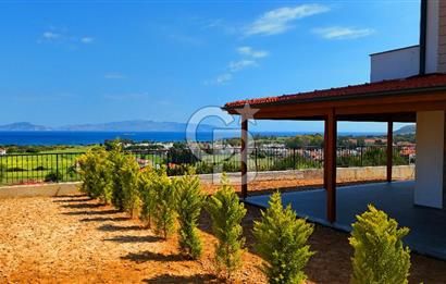 Datça Burgaz'da Panoramik Deniz Manzaralı 6+2 Müstakil Villa