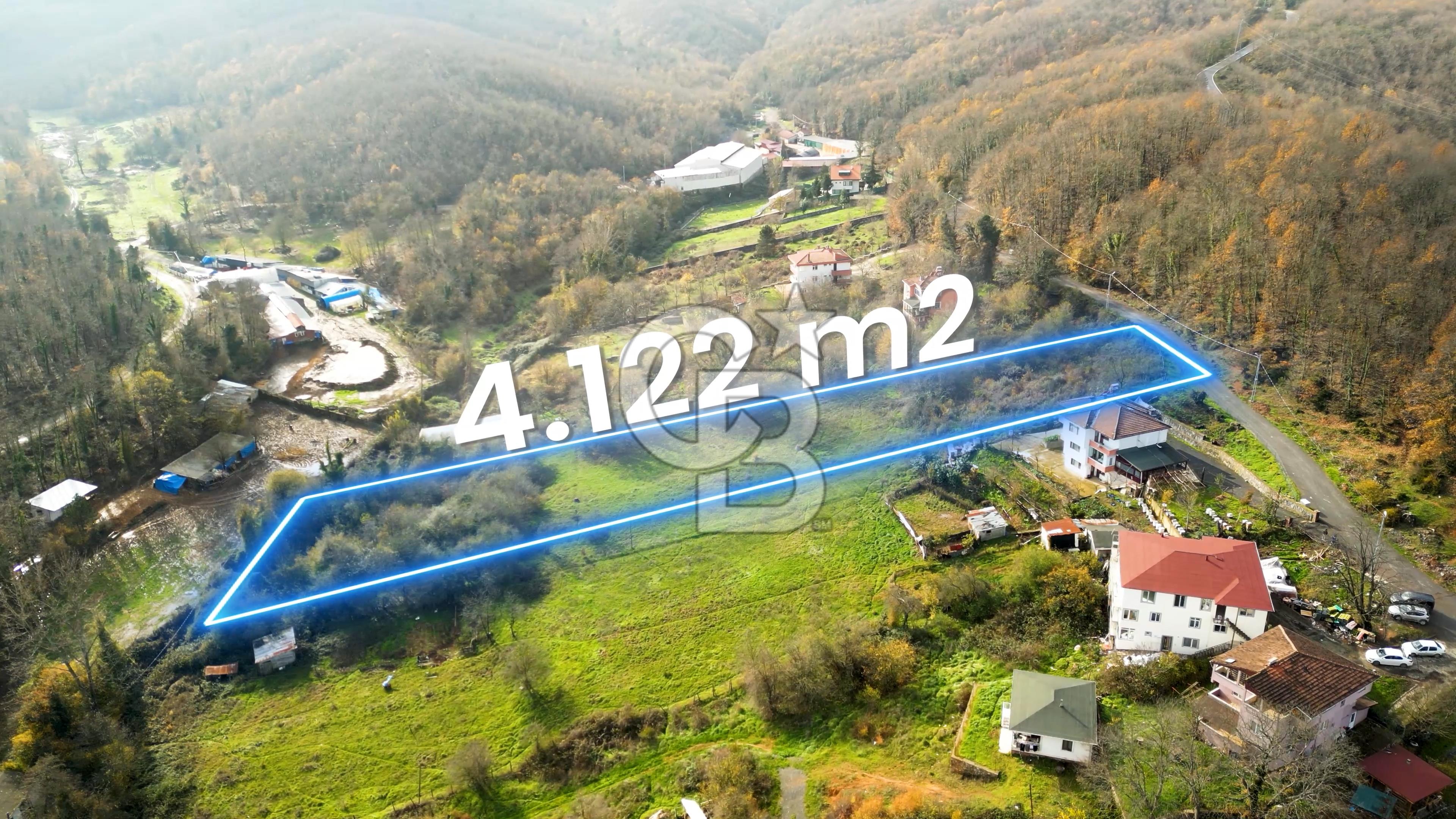 ŞİLE KERVANSARAY DA 4122 M2 YOLA CEPHELİ İMARLI SATILIK ARSA