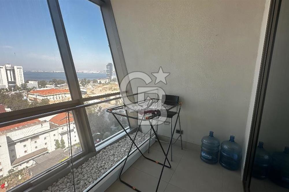 İZMİR BAYRAKLI FOLKART TOWERS'TA EŞYALI SATILIK 2+1 REZİDANS