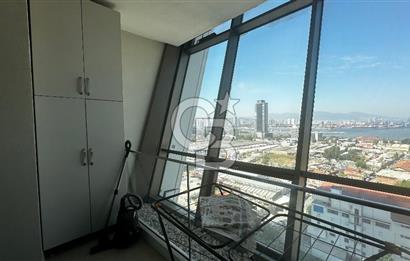 İZMİR BAYRAKLI FOLKART TOWERS'TA EŞYALI SATILIK 2+1 REZİDANS