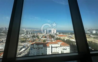 İZMİR BAYRAKLI FOLKART TOWERS'TA EŞYALI SATILIK 2+1 REZİDANS