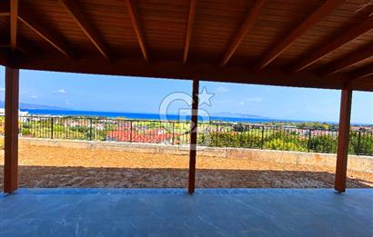 Datça Burgaz'da Panoramik Deniz Manzaralı 6+2 Müstakil Villa