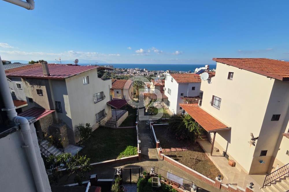Kuşadası'nda Eşsiz Konumda Deniz Manzaralı Satılık 4+1 Villa