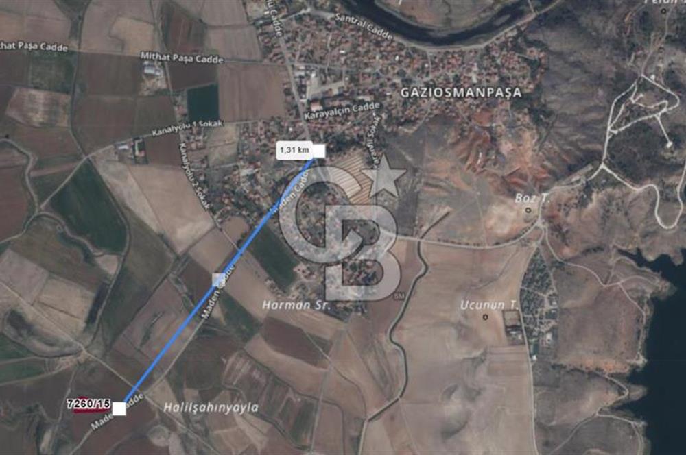 BALA DA 4266 M2 SATILIK TEK TAPU TARLA