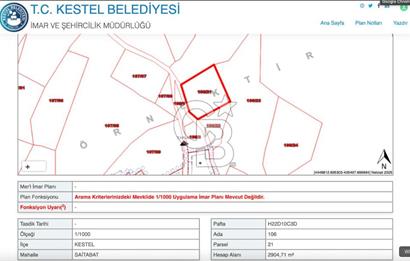 CB CLASS KESTEL SAİTABAT YOLA CEPHELİ MÜSTAKİL TAPULU 3 DÖNÜM TARLA
