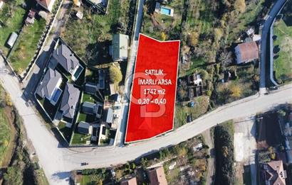 KARTEPE DERBENT MAH. MERKEZİ KONUM SATILIK 1742 m2 İMARLI ARSA
