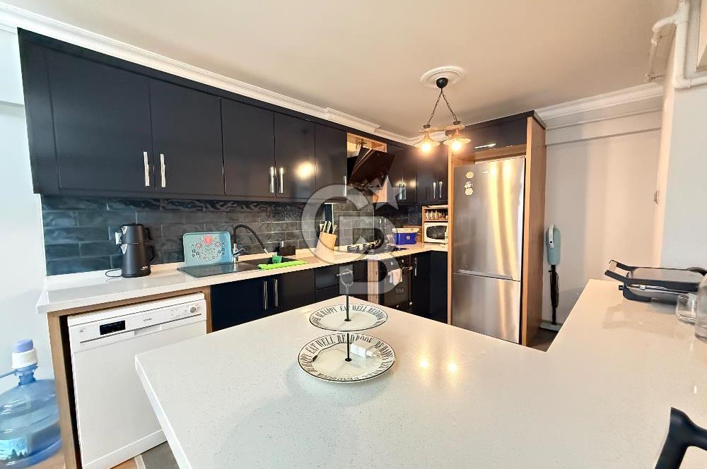 Güzelyalı’da Sahile Yakın | 135 m² | Masrafsız | Ara Kat 3+1