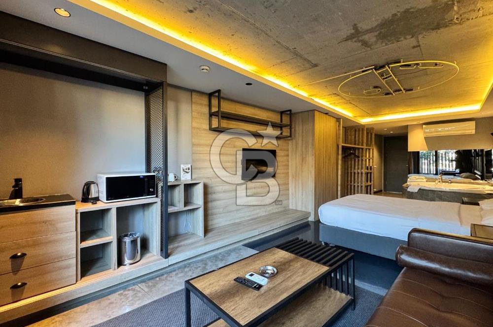 CITYLOFT 64 -OTEL KONSEPTİ- TAM EŞYALI 1+0- BAHÇELİ