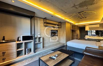 CITYLOFT 64 -OTEL KONSEPTİ- TAM EŞYALI 1+0- BAHÇELİ