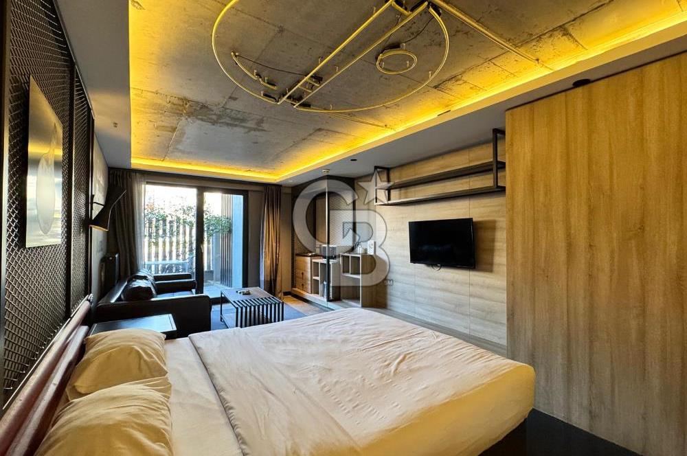 CITYLOFT 64 -OTEL KONSEPTİ- TAM EŞYALI 1+0- BAHÇELİ