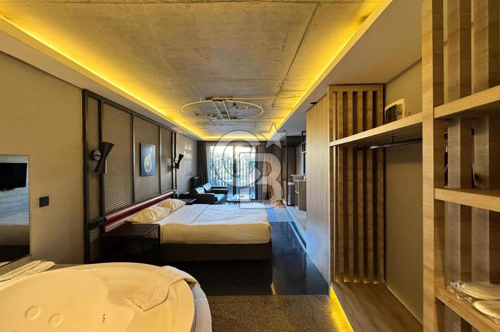 CITYLOFT 64 -OTEL KONSEPTİ- TAM EŞYALI 1+0- BAHÇELİ