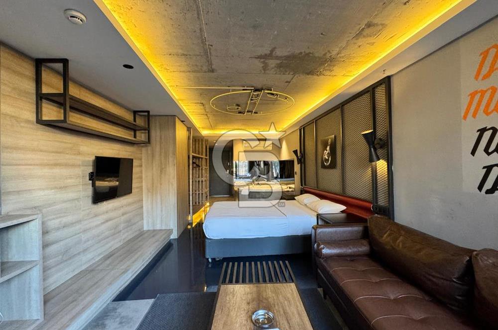 CITYLOFT 64 -OTEL KONSEPTİ- TAM EŞYALI 1+0- BAHÇELİ