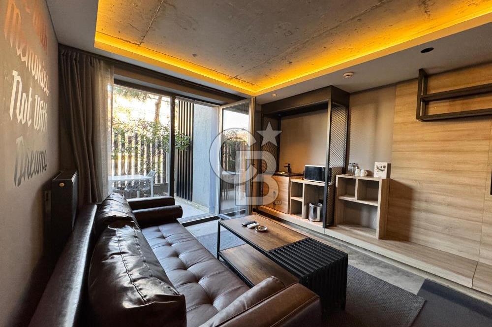 CITYLOFT 64 -OTEL KONSEPTİ- TAM EŞYALI 1+0- BAHÇELİ