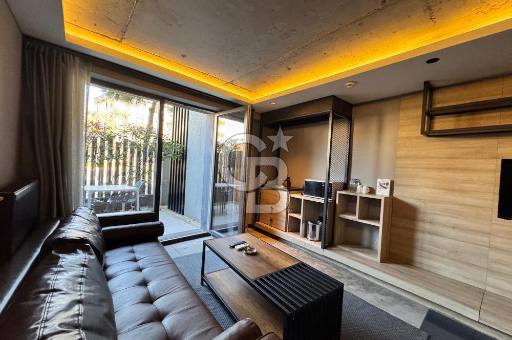 CITYLOFT 64 -OTEL KONSEPTİ- TAM EŞYALI 1+0- BAHÇELİ