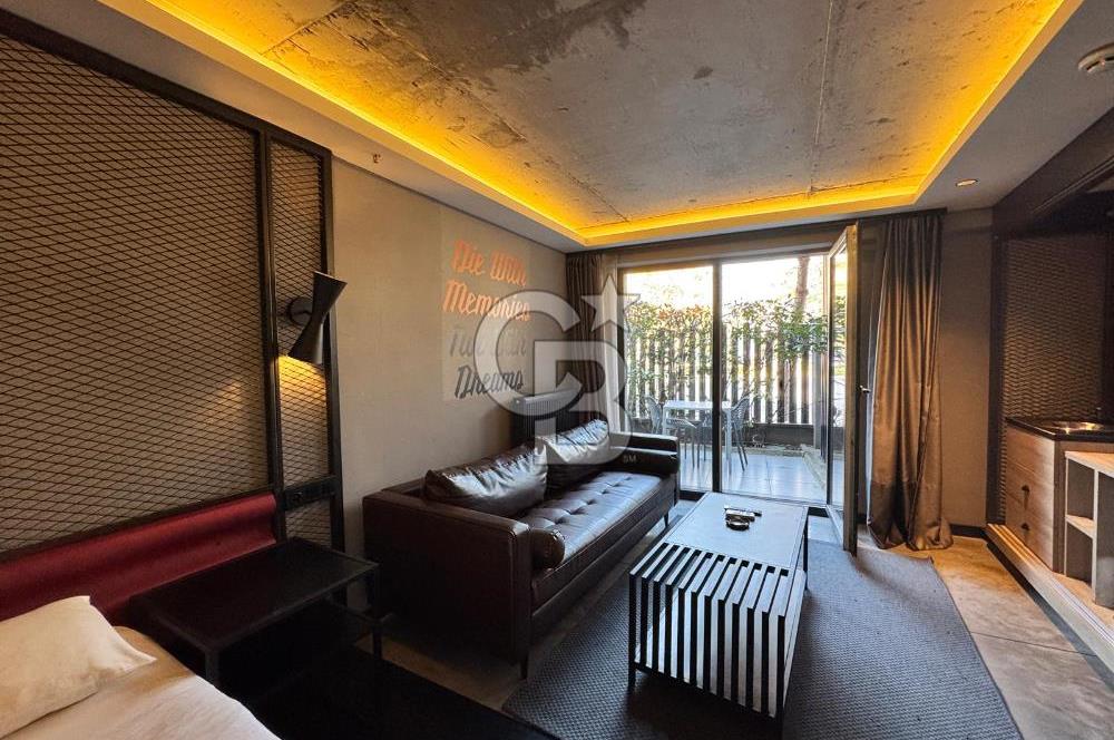 CITYLOFT 64 -OTEL KONSEPTİ- TAM EŞYALI 1+0- BAHÇELİ