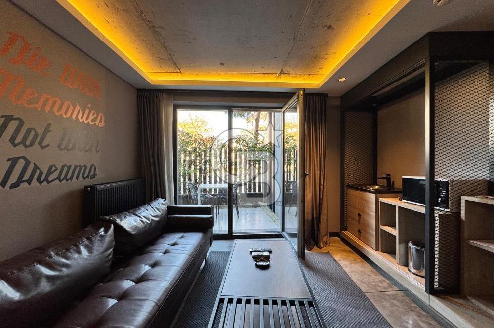 CITYLOFT 64 -OTEL KONSEPTİ- TAM EŞYALI 1+0- BAHÇELİ
