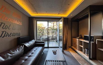 CITYLOFT 64 -OTEL KONSEPTİ- TAM EŞYALI 1+0- BAHÇELİ