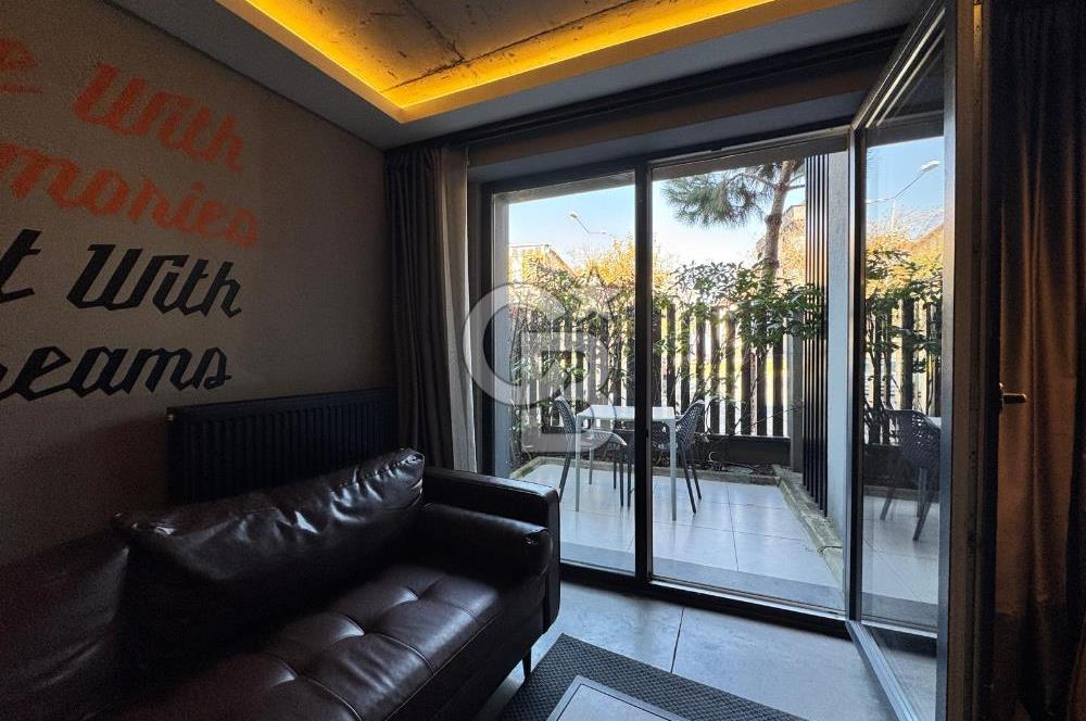 CITYLOFT 64 -OTEL KONSEPTİ- TAM EŞYALI 1+0- BAHÇELİ