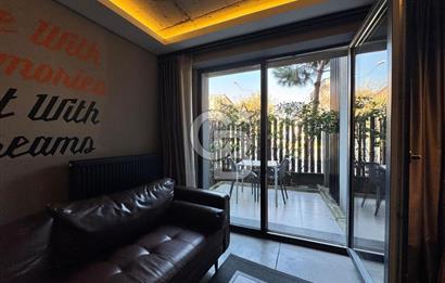 CITYLOFT 64 -OTEL KONSEPTİ- TAM EŞYALI 1+0- BAHÇELİ