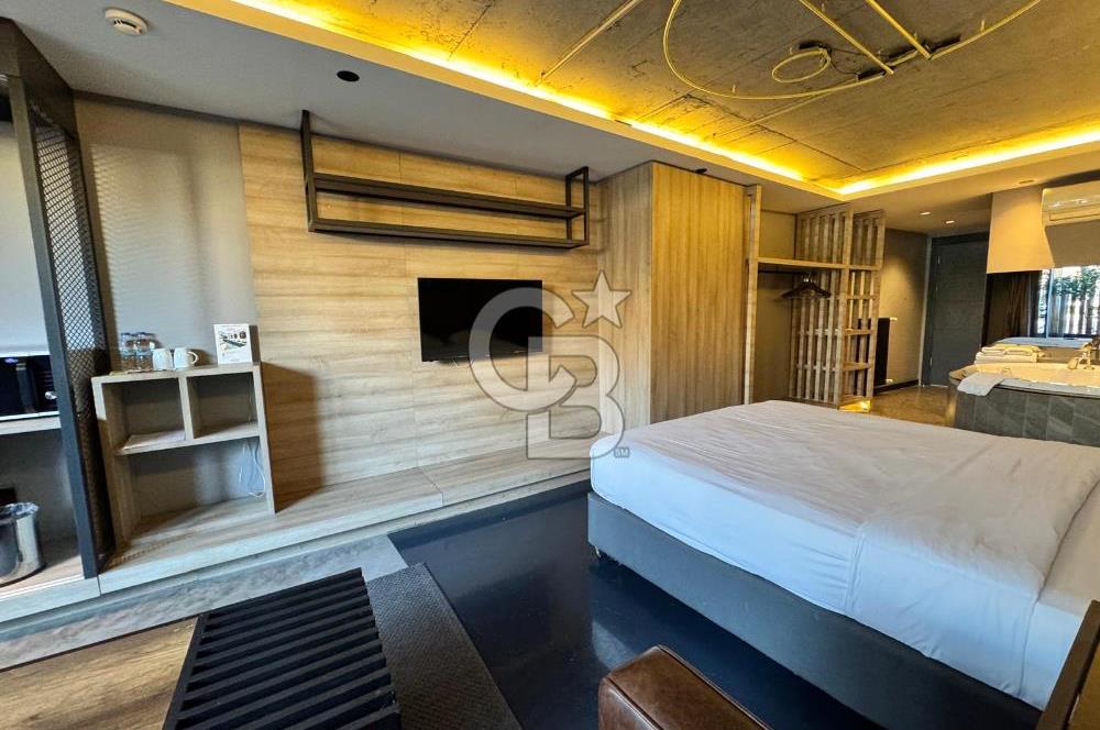 CITYLOFT 64 -OTEL KONSEPTİ- TAM EŞYALI 1+0- BAHÇELİ