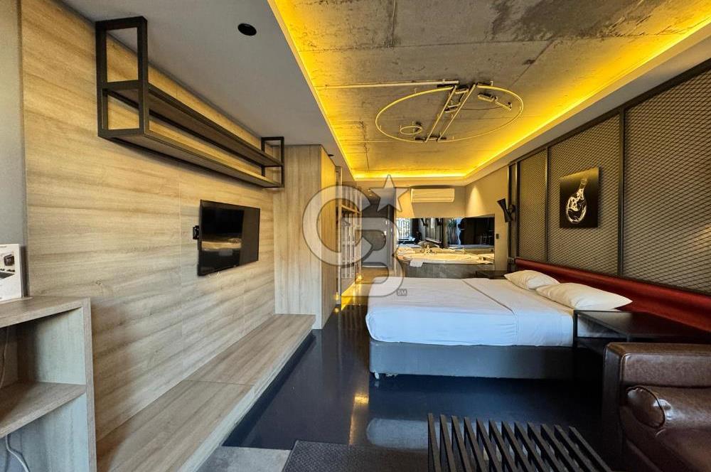 CITYLOFT 64 -OTEL KONSEPTİ- TAM EŞYALI 1+0- BAHÇELİ