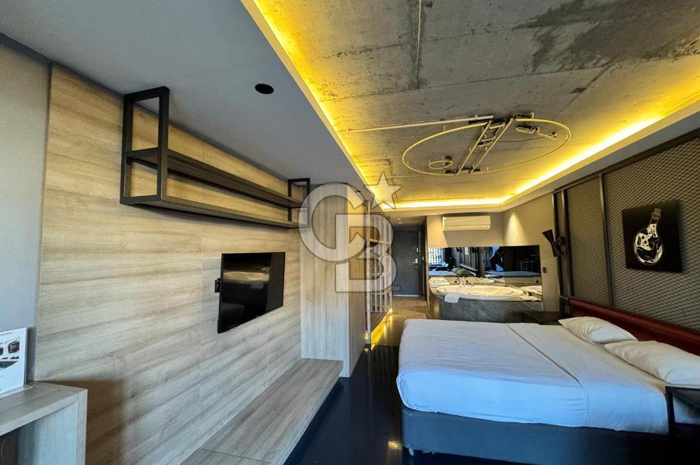 CITYLOFT 64 -OTEL KONSEPTİ- TAM EŞYALI 1+0- BAHÇELİ