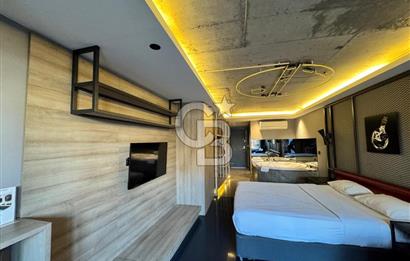 CITYLOFT 64 -OTEL KONSEPTİ- TAM EŞYALI 1+0- BAHÇELİ