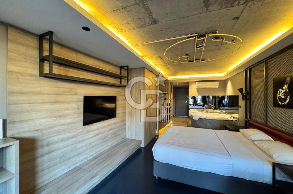 CITYLOFT 64 -OTEL KONSEPTİ- TAM EŞYALI 1+0- BAHÇELİ