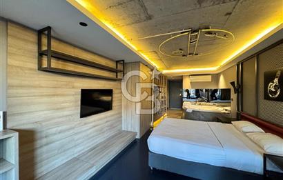 CITYLOFT 64 -OTEL KONSEPTİ- TAM EŞYALI 1+0- BAHÇELİ