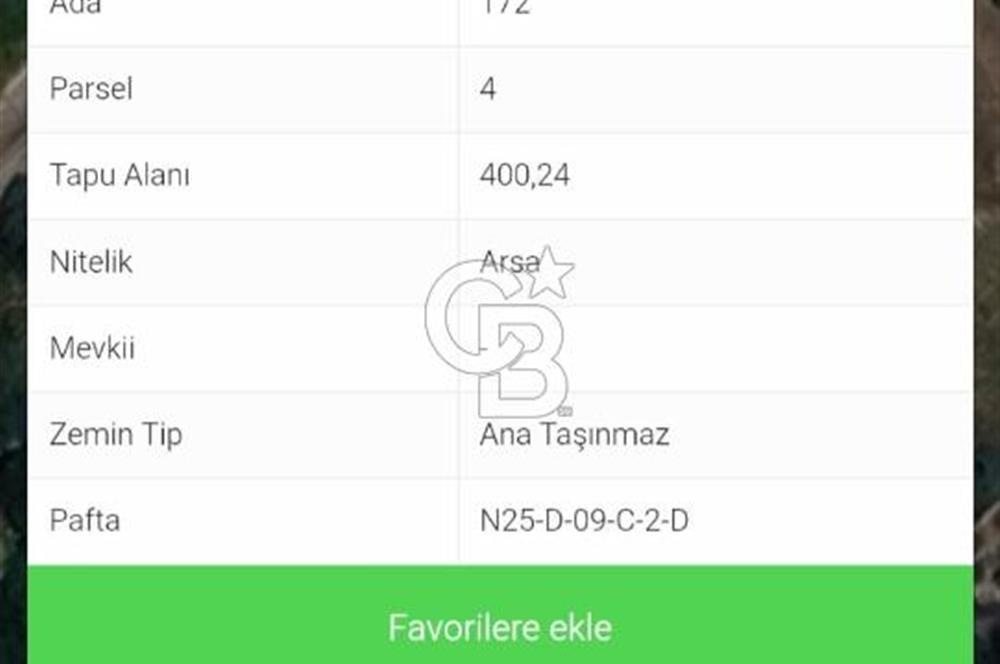 DÖŞEMEALTI EKŞİLİ'de 400 metre İMARLI ARSA