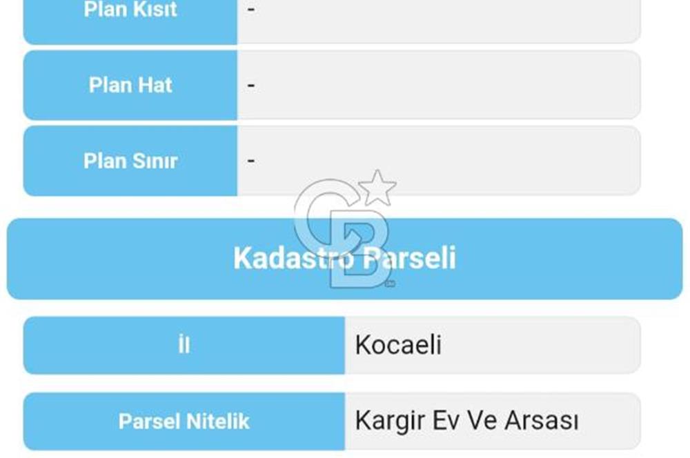 GÖLCÜK MERKEZ'DE TİCARİ İMARLI, 2.10 EMSAL, 155 m² SATILIK ARSA