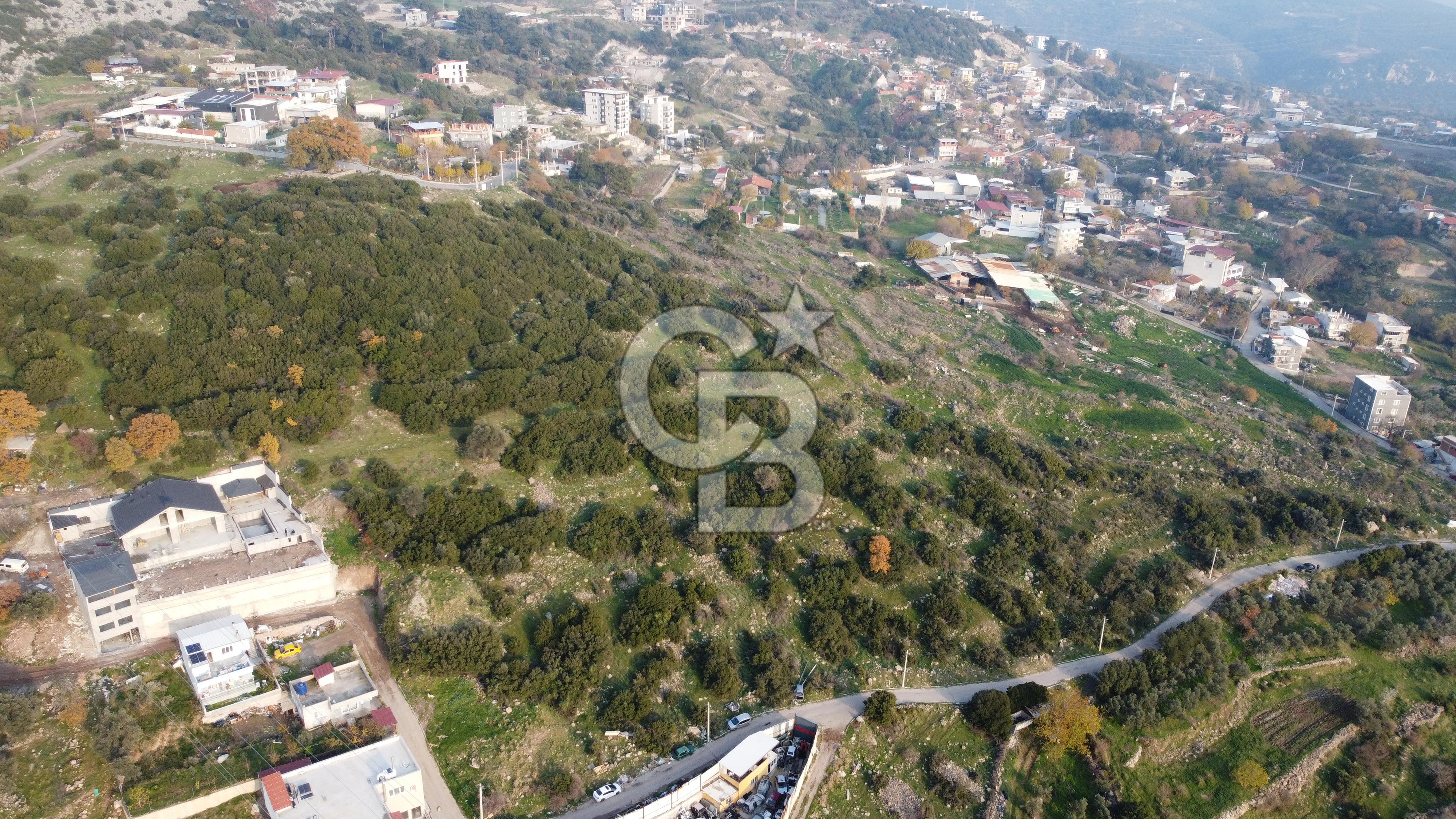 BORNOVA EĞRİDERE DE TEK TAPU DEĞERLİ KONUMDA SATILIK TARLA 
