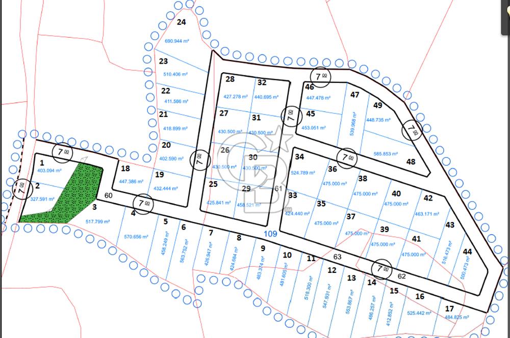Çanakkale Merkez Ulupınar Köyünde Satılık 450 M² Koop Hissesi !
