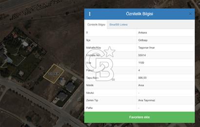 CB VİZYON’DAN  KARŞIYAKA’DA  0.30 EMSAL 886M2 KÖK TAPU SATILIK PARSEL