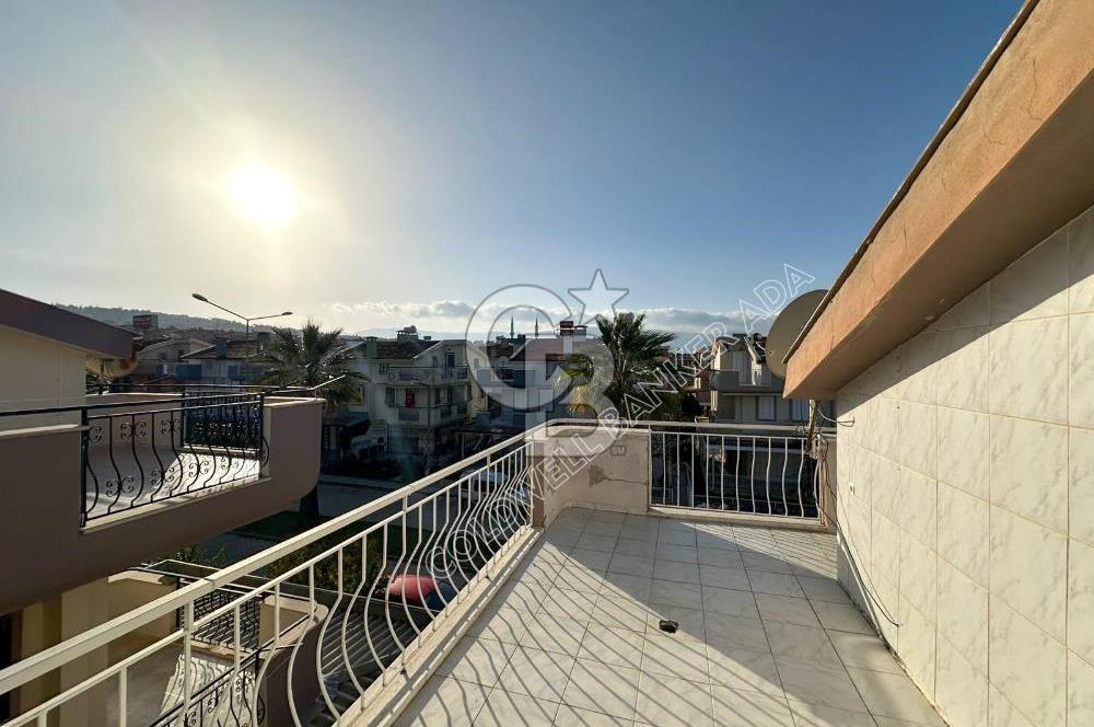 Kuşadası Karaovada ÖnüAçık Ferah ve Bahçeli Satılık 4+1 Tripleks