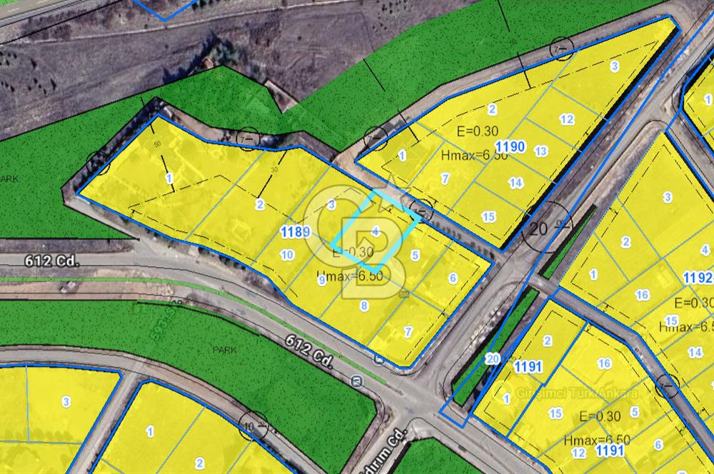 CB VİZYON’DAN  KARŞIYAKA’DA  0.30 EMSAL 886M2 KÖK TAPU SATILIK PARSEL